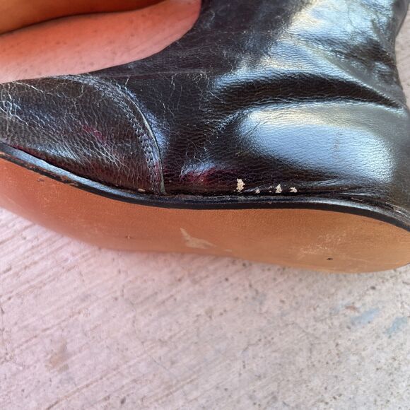 Incredible Child’s Black Leather Victorian Edwardian Button High Shoes Boots 5.5 - Picture 14 of 15